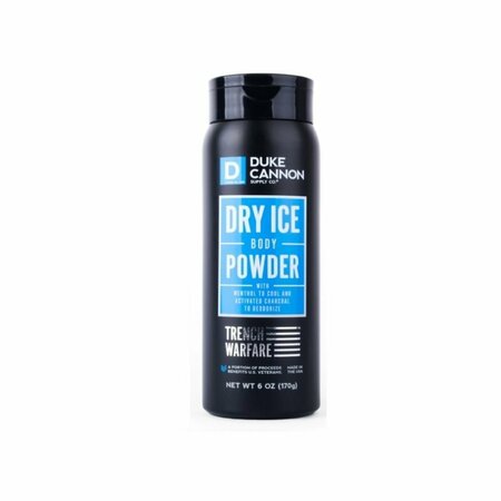 DUKE CANNON Dry Ice Body Power 6Oz POWDERDRYICE2